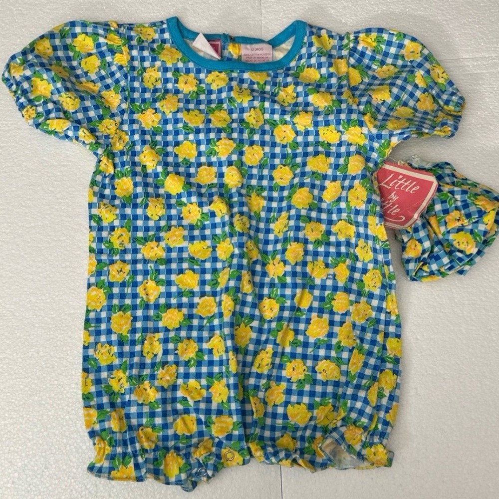 Vintage girl onesie